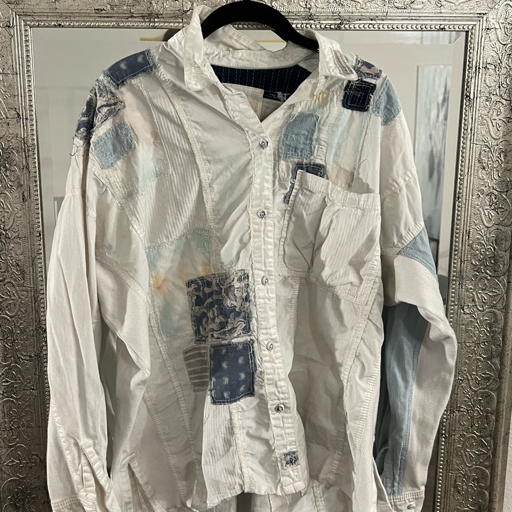 Free People Costa Ballena Patchwork Top - Picture 6 of 10